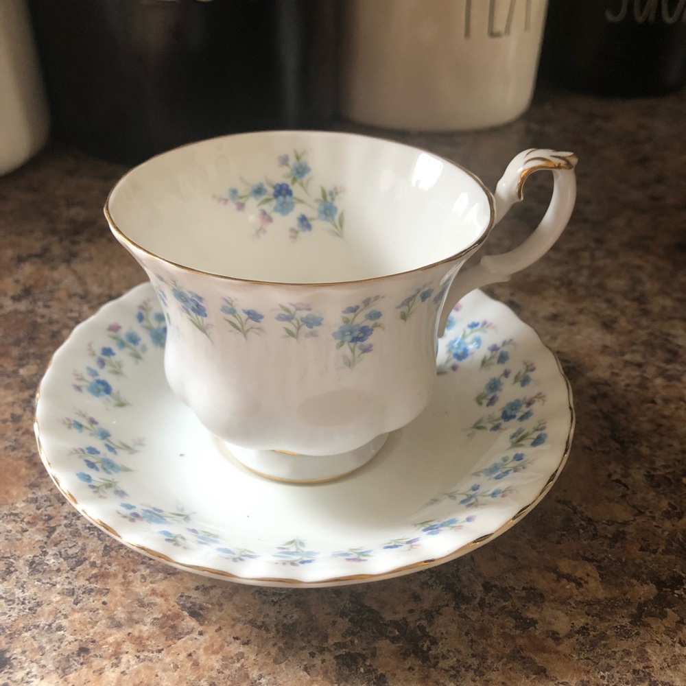 Royal Albert memory lane tea cup